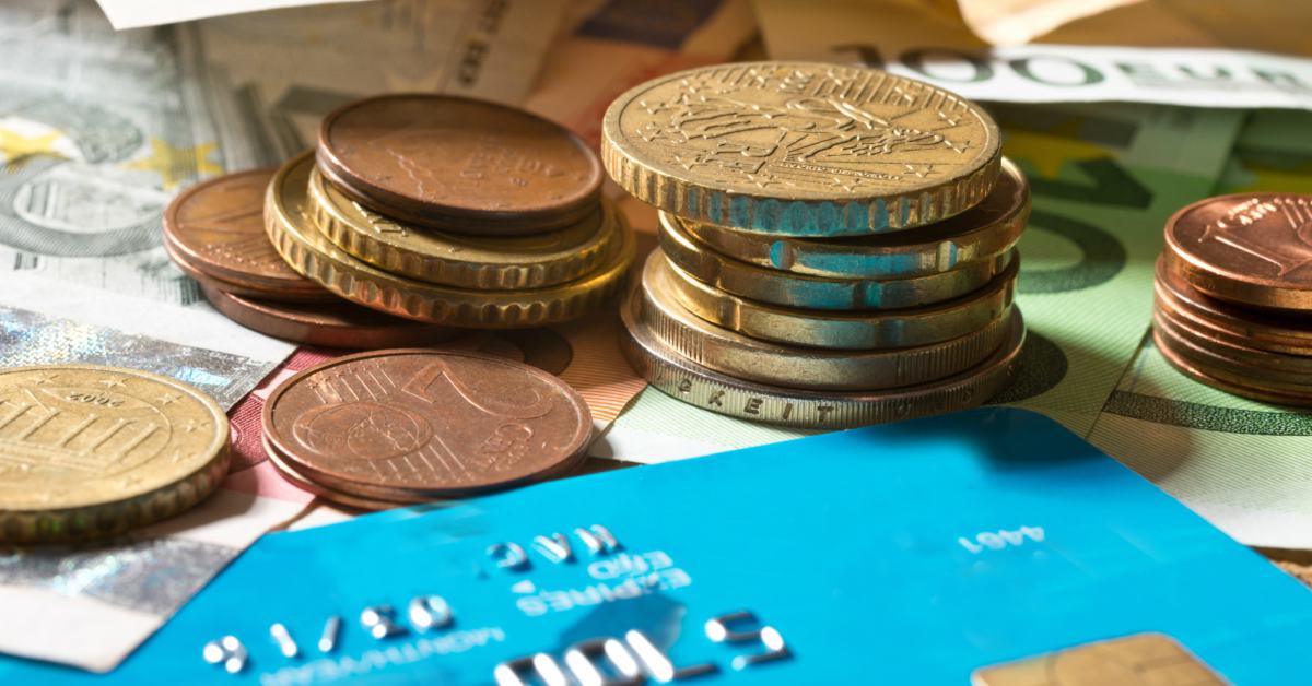 Geld en creditcard